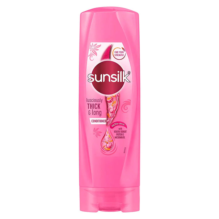 SUNSILK CONDITIONER THICK AND LONG  (185ml)