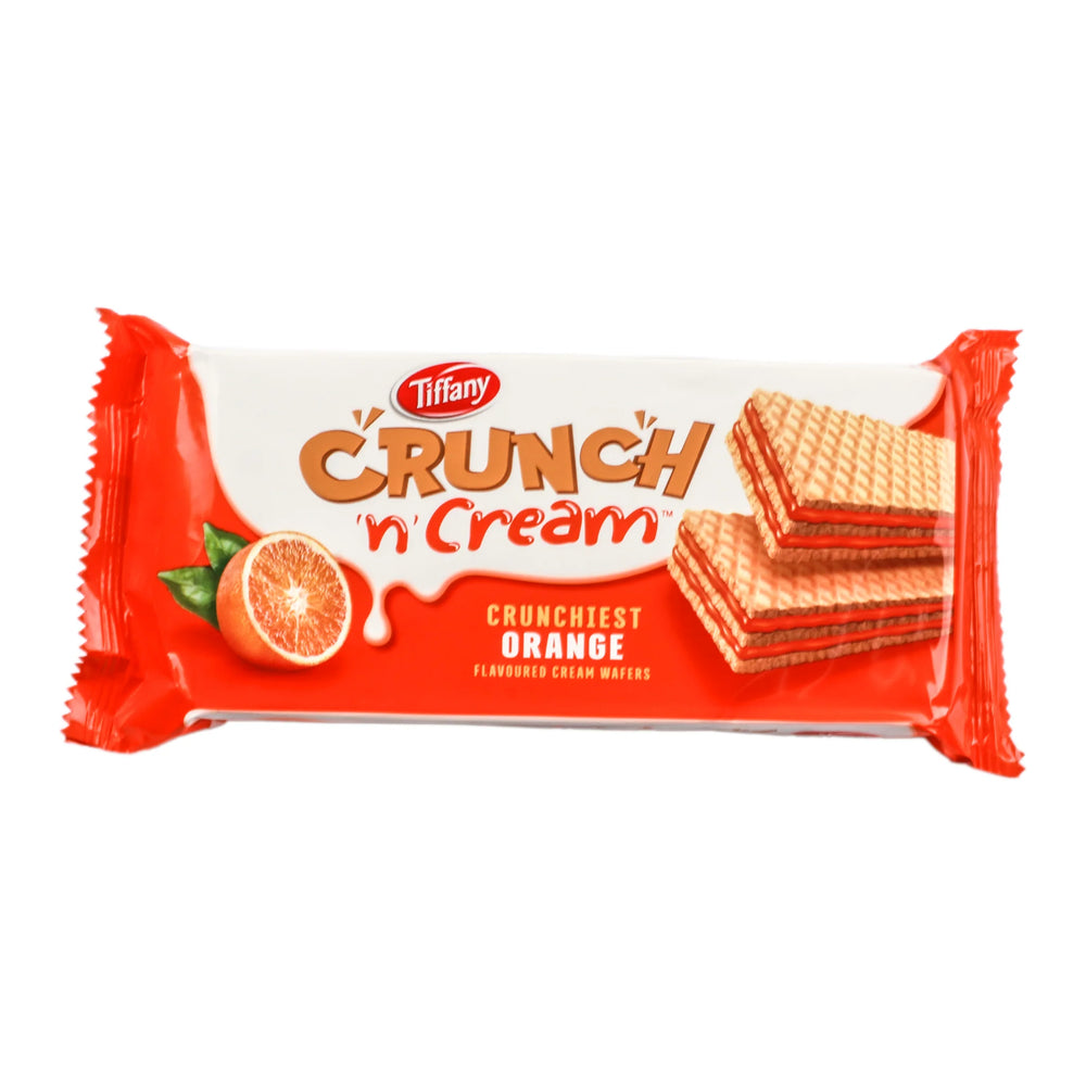 TIFFANY ORANGE CREAM WAFERS 76GM USA