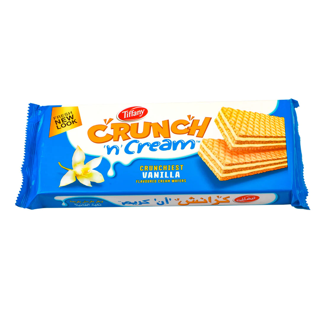 TIFFANY VANILLA CREAM WAFERS 153GM USA