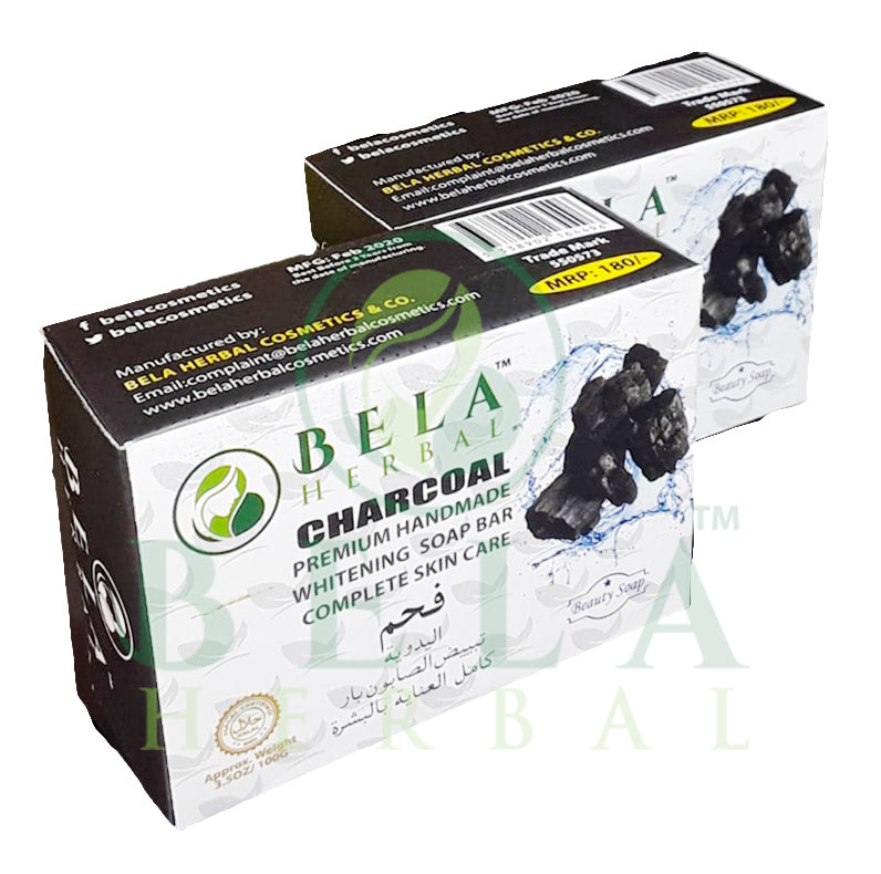 Bela Herbal Charcoal Soap (100g)