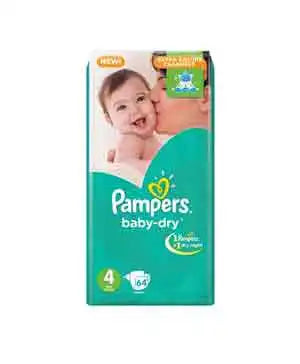 Pampers Baby-Dry Diapers Size 4 (50Pcs)