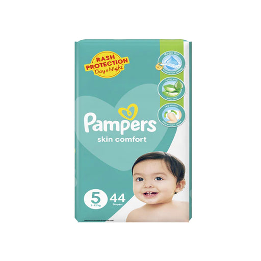 Pampers Skin Comforts Diapers Size 5 (9-15Kg) (44Pcs)