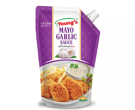 Young's Mayo Garlic (1 L)