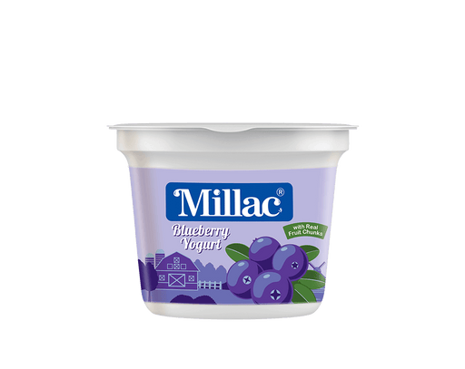 MILLAC BLUEBERRY YOGURT 100GM CUP