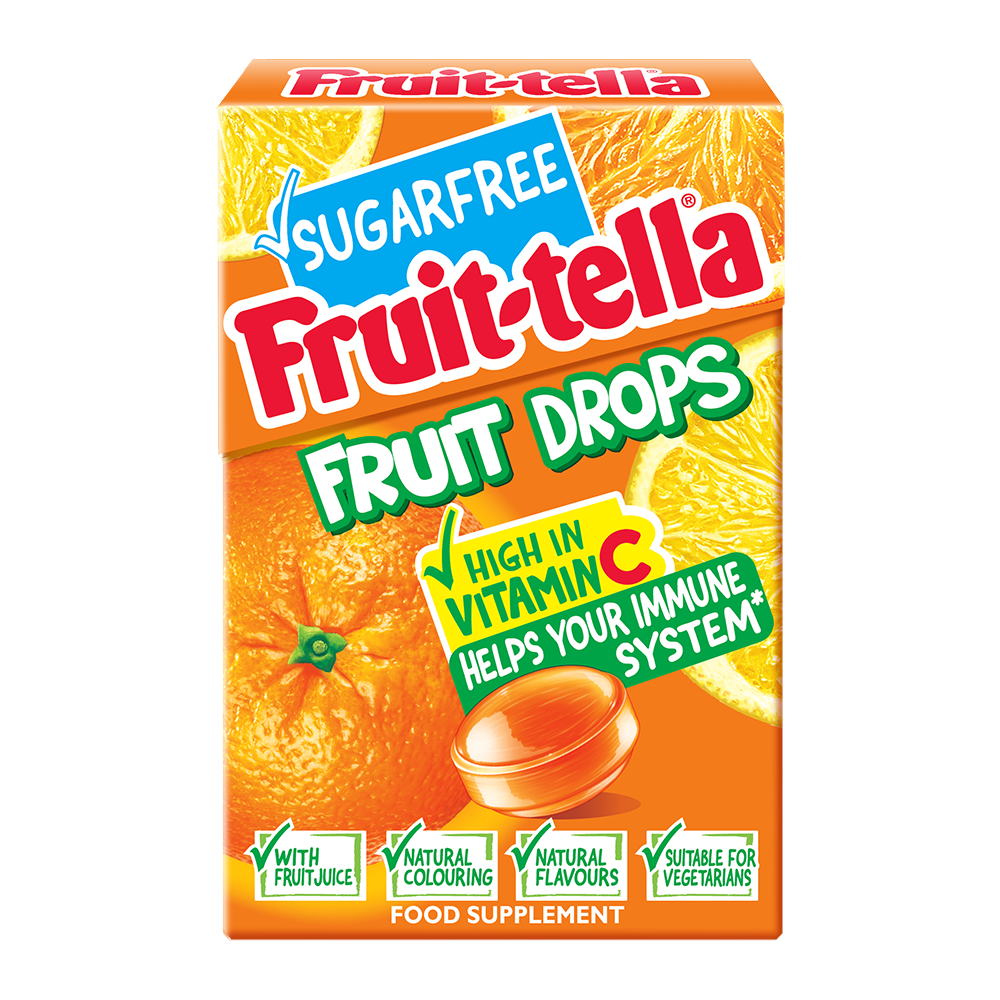 FRUIT TELLA SUGAR FREE CITRUS 45GM