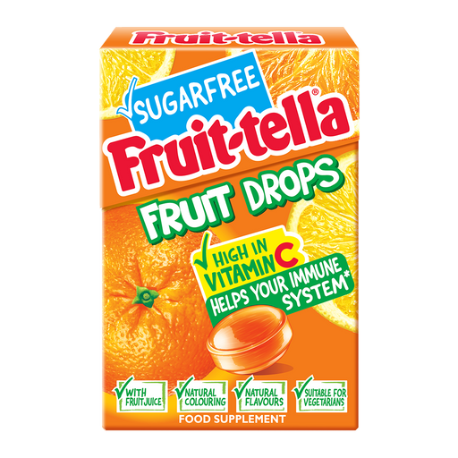 FRUIT TELLA SUGAR FREE CITRUS 45GM