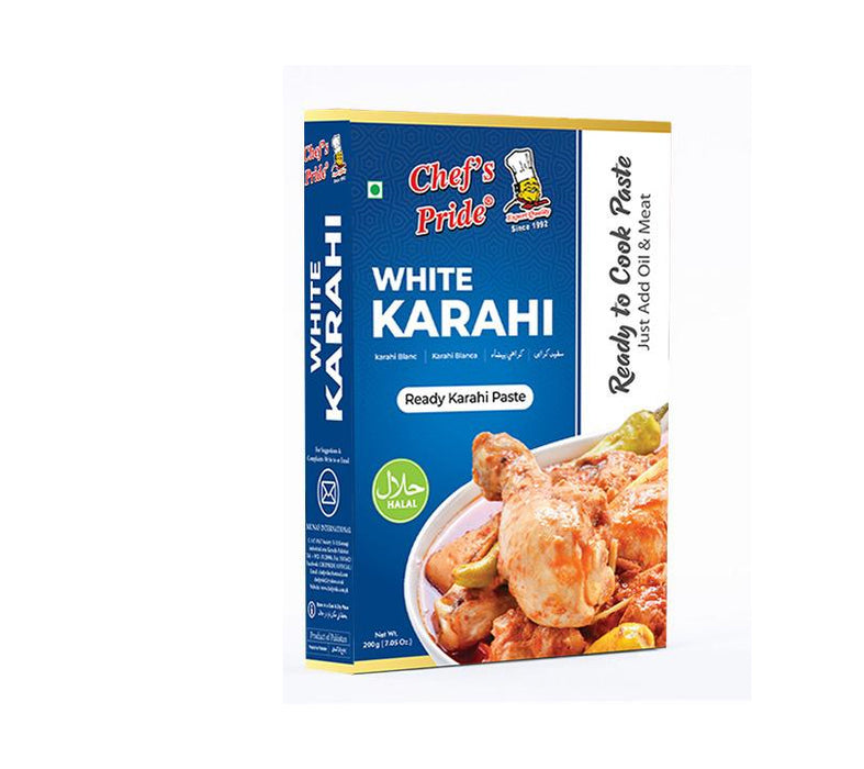 CHEFS PRIDE WHITE KARAHI PASTE 200GM