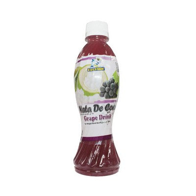 DOLPHIN NATA DE COCO GRAPE DRINK 350ML