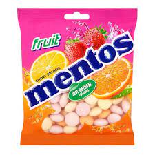 MENTOS CANDY FRUIT BAG 175GM