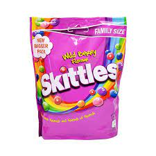 SKITTLES WILD BERRY CANDY POUCH 196G