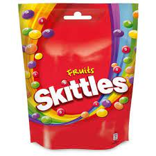 SKITTLES FRUITS CANDY POUCH 196GM