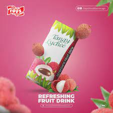 TOPS LYCHEE FRRUIT DRINK 200ML