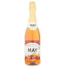 MAY SPARKING STRAWBERRY JUICE BOTTLE 750ML