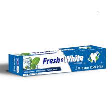 FRESH & WHITE TOOTPASTE FRESH COOL MINT 160G