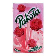 PAKOLA ROSE FLAVOURED MILK 250ML