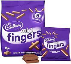 CADBURY MINI FINGERS 110GM BUY 1 GET 1FREE