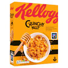 KELLOGGS CRUNCHY NUT HONEY & NUT FLASKES 500G