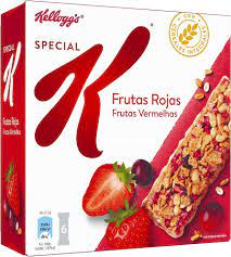 KELLOGGS SPECIAL FRUTAS ROJAS 6XBAR 129G
