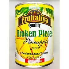 FRUITALIYA QUALITY PIECES PINEAPPLE 454GM