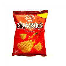 KOLSON SNACKERS HOT MASALA 36GM 20Rs