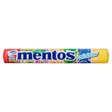 MENTOS CHEWY DRAGEES RAINBOW 37.5GM