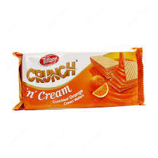 TIFFANY STRAWBERRY CREAM WAFERS 76GM USA