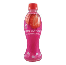 DOLPHIN NATA DE COCO STRAWBERRY DRINK 350ML