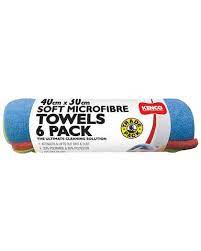 KENCO SOFT MICROFIBER TOWELS 5PCS