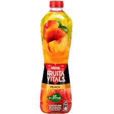 NESTLE FRUITA VITALS PEACH FRUIT DRINK 1LITER