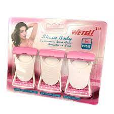 WETELL SHAVE BODY RAZOR 6S