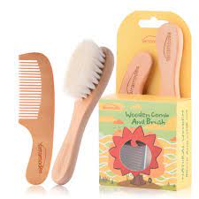 BABY ANIMALS BRUSH AND COMB 4016