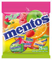 MENTOS CANDY BAG FRUIT MIX