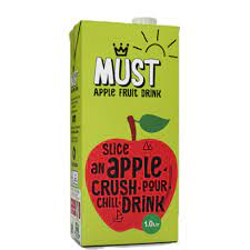 MUST APPLE FRUIT DRINK 1LTR