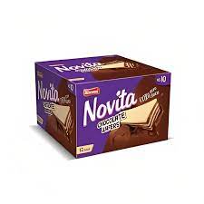 BISCONNI NOVITA CHOCOLATE WAFER  8'S BOX