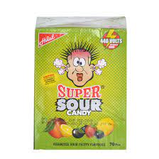 HILAL SUPER SOUR CANDY 70'S BOX