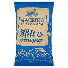MACKIES CHIPS SEASALT AND  VINEGAR 150GM