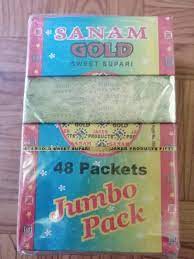 SANAM GOLD SWEET SUPARI 48'S BOX