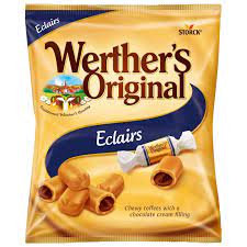 WERTHER'S ORIGINAL ECLAIRS BAG 125GM