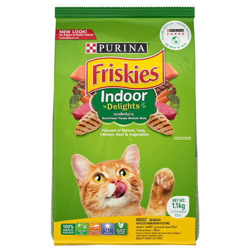 PURINA FRISKIES INDOOR DELIGHT 1.1KG POUCH