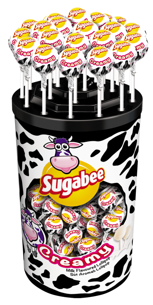 SUGABEE LOLLIPOP CREAMY 100 PCS