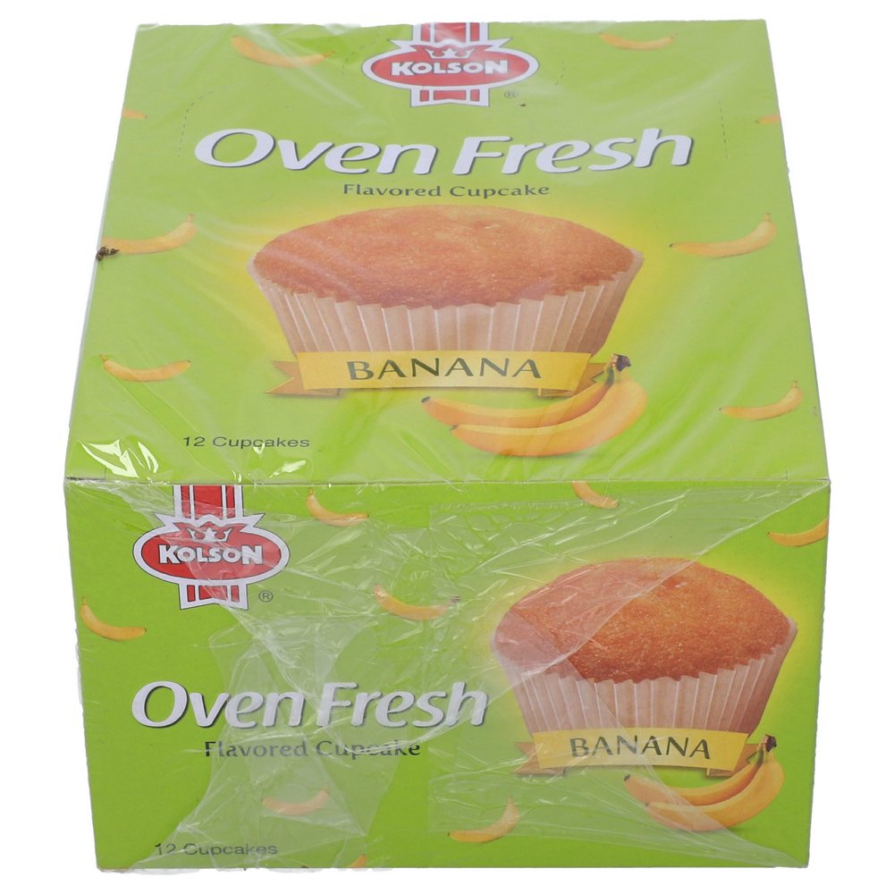 KOLSON OVEN FRESH BANANA BOX 12PCS