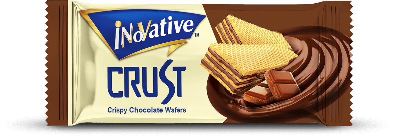 INNOVATIVE CRUST CREAM CHOCOLATE WAFER