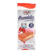 FREDDI BUONDOLCE STRAWBERRY & YOGURT CAKE 250GM