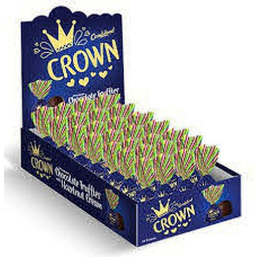 CANDYLAND CROWN CHOCOLATE TRUFFLES HAZELNUT 18PCS 198GM