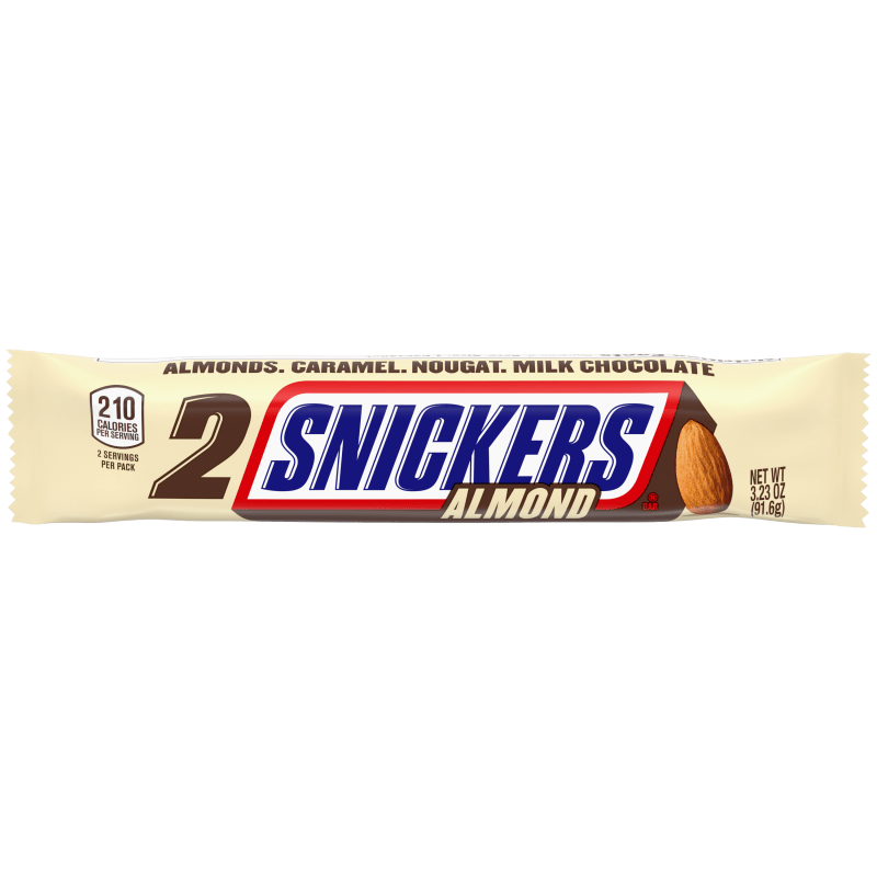SNICKERS ALMOND CHOCOLATE 2 BARS