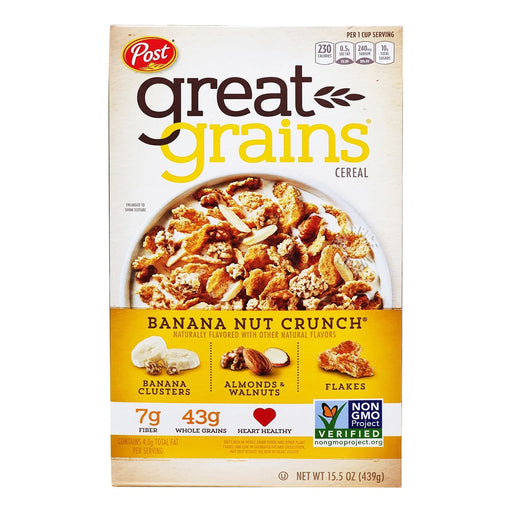 GREAT GRAINS BANANA NUT CRUNCH 439G