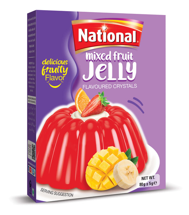 National Mixed Fruit Crystal Jelly