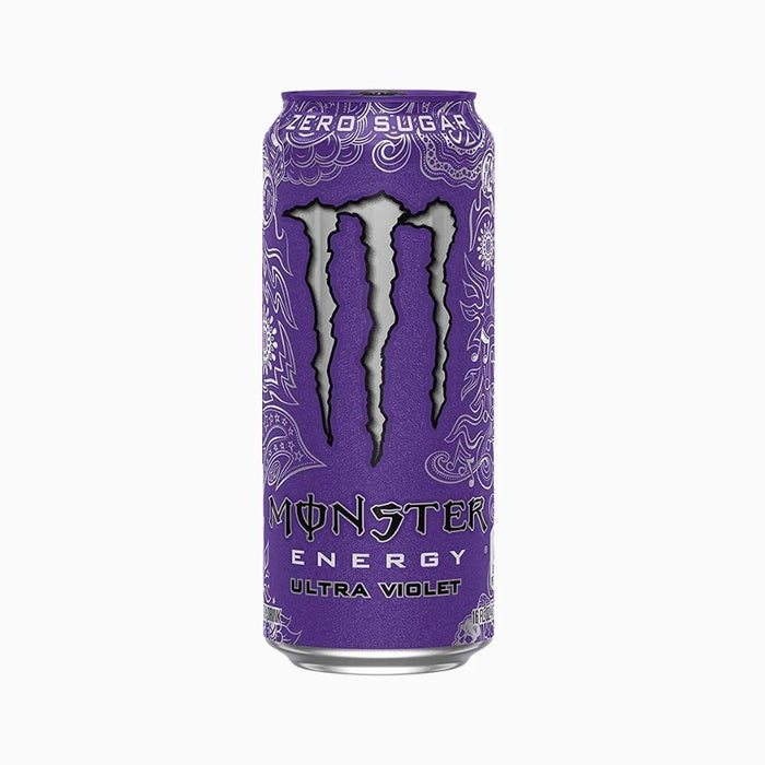 MONSTER ZERO SUGAR ULTRA VIOLET DRINK 500ML CAN IRL