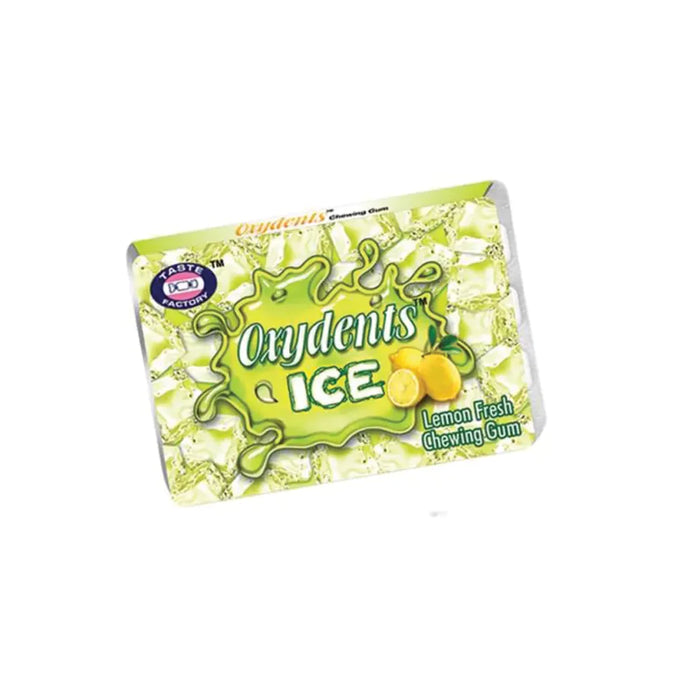 OXYDENTS LEMON FRESH CHEWING GUM 8PCS