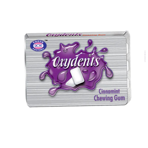 OXYDENTS CINNAMINT CHEWING GUM 8PCS